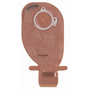 COLOPLAST Assura® Original Two-Piece Opaque Colostomy Pouch, Red Color Match 13925