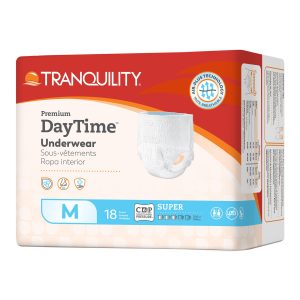 PRINCIPLE BUSINESS ENTERPRISES Tranquility Premium DayTime Disposable Absorbent Underwear, Medium 2105