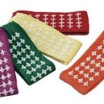 ALIMED Posey® Fall Management Slipper Socks, Yellow, One Size Fits Most 2970008255