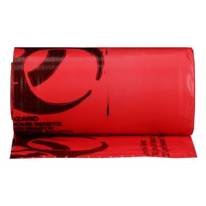MCKESSON BRAND McKesson Biohazard Waste Bag, 30 – 33 gallon Capacity, 31 x 41 Inch 03-4405