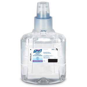 GOJO Purell® SF607™ BZK Hand Sanitizer Foam. 1,200 mL Refill for LTX™ Dispensers 1902-02