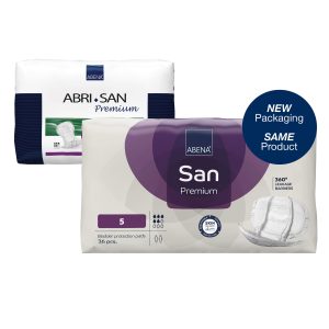 ABENA NORTH AMERICA Abri-San™ Premium 5 Incontinence Liner, 21-Inch Length 9374