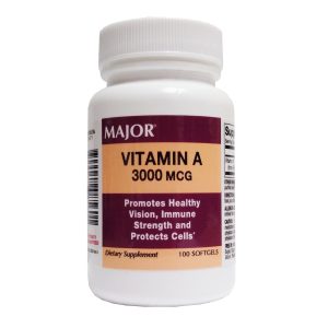 MAJOR PHARMACEUTICALS Major® Vitamin A Supplement 00904208560
