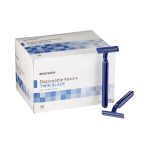 MCKESSON BRAND McKesson Twin-Blade Disposable Razor, Blue 16-RZ50
