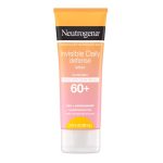 J & J SALES Neutrogena® Invisible Daily Defense Sunscreen Lotion SPF 60+, 3-ounce Tube 69968066103