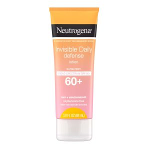 J & J SALES Neutrogena® Invisible Daily Defense Sunscreen Lotion SPF 60+, 3-ounce Tube 69968066103