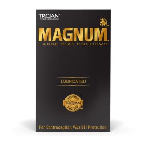 CHURCH AND DWIGHT Trojan® Magnum® Lubricated Latex Condom 22600064203