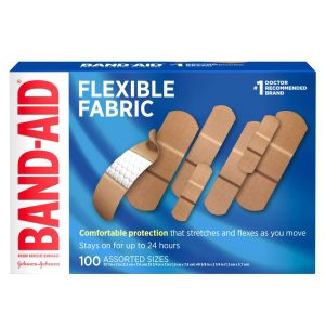 J & J SALES Band-Aid® Flexible Fabric Adhesive Bandages Assorted Sizes 38137115078