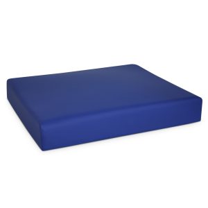 NEW YORK ORTHOPEDIC NYOrtho Seat Cushion, 18 in. W x 16 in. D x 2 in. H, Gel / Foam, Blue 9595-GEL-181602