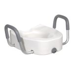 DRIVE DEVILBISS HEALTHCARE drive™ Premium Elongated Toilet Seat with Lock 12013