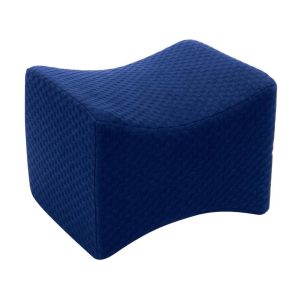 DRIVE DEVILBISS HEALTHCARE Carex Knee Pillow , Memory Foam, 10.5 x 7.75 x 8 Inch, Dark Blue FGP10400 0000