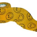 ANDOVER HEALTHCARE INC CoFlex® NL Cohesive Bandage, 2 Inch x 5 Yard, Multiple Colors with Smiley Faces 5200SC-036