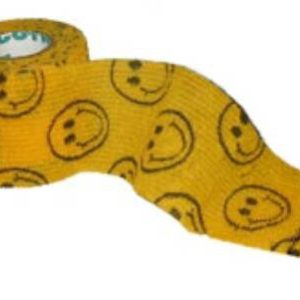 ANDOVER HEALTHCARE INC CoFlex® NL Cohesive Bandage, 2 Inch x 5 Yard, Multiple Colors with Smiley Faces 5200SC-036