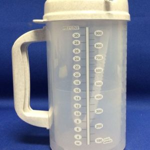 GMAX INDUSTRIES Graduated Drinking Mug, Gray, 32 ounce GP55009