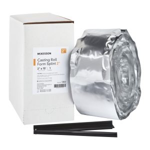 MCKESSON BRAND McKesson White Casting Roll Form Splints, 2 Inch x 15 Foot 1302