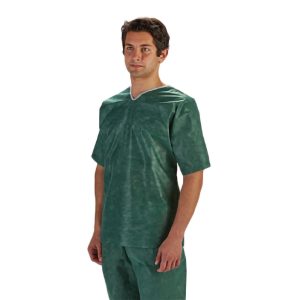 MOLNLYCKE Barrier® Extra Comfort Scrub Shirt, Green, 2X-Large 18650