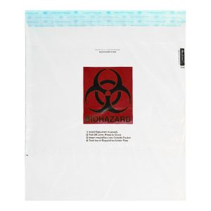MINIGRIP Speci-Gard® Specimen Transport Bag, Document Pouch, Adhesive Closure, 15 x 17" UF95-1517BIO