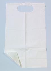 TIDI PRODUCTS Tidi® Slipover Adult Economy Bib, 18 x 30 in., White 920462