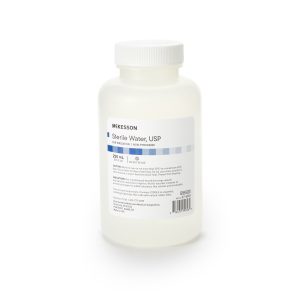 MCKESSON BRAND McKesson Sterile Water Irrigation Solution, 250 mL Bottle 37-6260