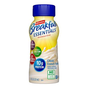 NESTLE CLINICAL NUTRITIONAL Carnation Breakfast Essentials® Vanilla Nutritional Drink, 8-ounce bottle 00050000415700