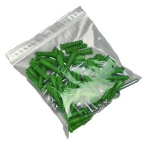 ELKAY PLASTICS Clear Line Zip Closure Bag F21212