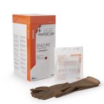 ANSELL Encore® Latex Micro Surgical Glove, Size 6.5, Brown 5787002