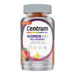 GLAXO CONSUMER PRODUCTS Centrum Women 50+ MultiGummies Assorted Natural Fruit Flavors 30573128675