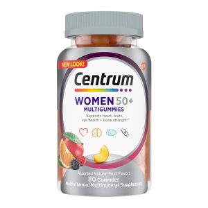 GLAXO CONSUMER PRODUCTS Centrum Women 50+ MultiGummies Assorted Natural Fruit Flavors 30573128675