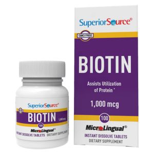 CONTINENTAL VITAMIN COMPANY Up & Up Vitamin B-7 Biotin Supplement 07663590090