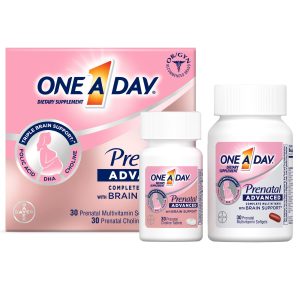 BAYER One A Day Prenatal Advanced Softgels and Tablets 1650058657