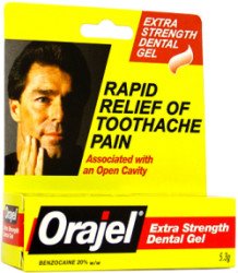 DEL PHARMACEUTICAL Orajel® 2x Medicated Toothache and Mouth Sores Fast-Acting Liquid 10310032945