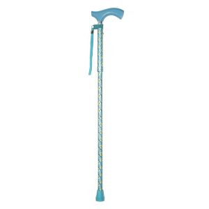 MABIS HEALTHCARE Switch Sticks® Folding Cane, Thames Print, 32 to 37 Inch Height 502-2000-5133