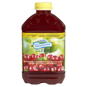 LYONS MAGNUS LLC Thick & Easy® Clear Honey Consistency Cranberry Thickened Beverage 48030