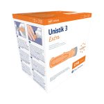 OWEN MUMFORD Unistik® 3 Extra Safety Lancet, 21 Gauge, 2-millimeter Depth AT 1014