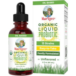 MRO MARYRUTH LLC Mary Ruth's® Oil-Based Organic Liquid Probiotic Drops DR-AD-PRO-OG-SF-2OZ-UN-02