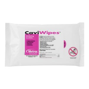 METREX RESEARCH Metrex CaviWipes Surface Disinfectant Alcohol-Based Wipes, 7 x 9 Inch 13-1224