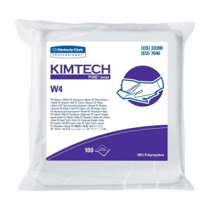 KIMBERLY CLARK Kimtech™ Pure W4 Cleanroom Wipe, 100 per Box 33390