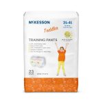 MCKESSON BRAND McKesson Toddler Training Pants, 3T to 4T for Children weighing 30 – 40 lbs. TP-3T4T