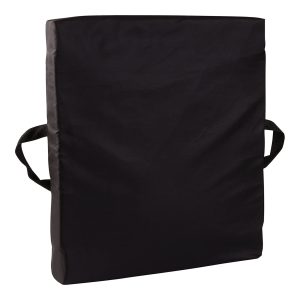 MABIS HEALTHCARE Mabis® Wheelchair Seat Cushion, Black, 16 D x 20 W x 2 H in. 513-7644-0200