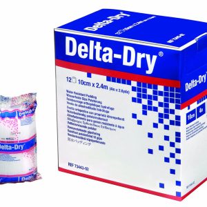 BSN MEDICAL Delta-Dry® White Synthetic Water Resistant Cast Padding, 3 Inch x 2.6 Yard 7344301