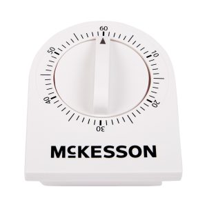 MCKESSON BRAND McKesson 60-Minute Wind Up Timer with Dial Display 63-4450