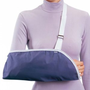 DJO ProCare® Pediatric Blue Cotton / Polyester Arm Sling, Extra Small 79-84022