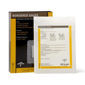 Medline Island Dressing, 4 x 5 Inch MSC3245