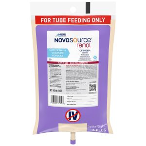NESTLE HEALTHCARE NUTRITION Novasource® Renal Ready to Hang Tube Feeding Formula, 33.8 oz. Bag 10043900351800