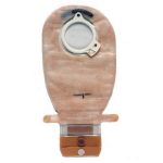 COLOPLAST Assura® Original Two-Piece Transparent Ostomy Pouch, 50 mm Flange, Red Match 15975