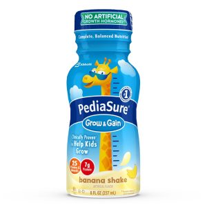 ABBOTT NUTRITION PediaSure® Grow & Gain Banana Shake, 8-ounce bottle 58052