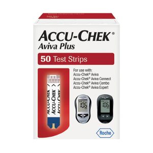 ROCHE DIABETES CARE Accu-Chek® Aviva Plus Blood Glucose Test Strips 06908217001