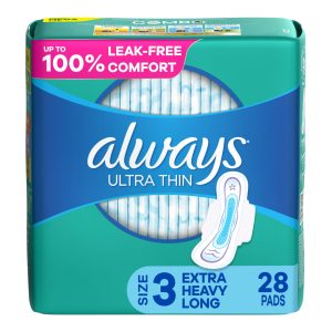 PROCTER & GAMBLE Always® Ultra Thin Extra Long Super Pads, Size 3 03700089907
