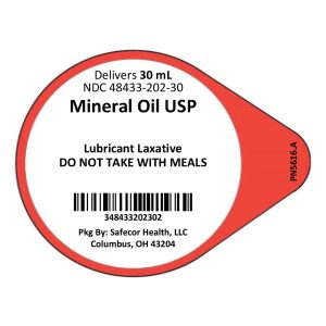 Safecor Health Mineral Oil USP, 30 mL Unit Dose Cup 48433020230