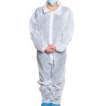 Dukal Coverall, White, Extra Large 382XL